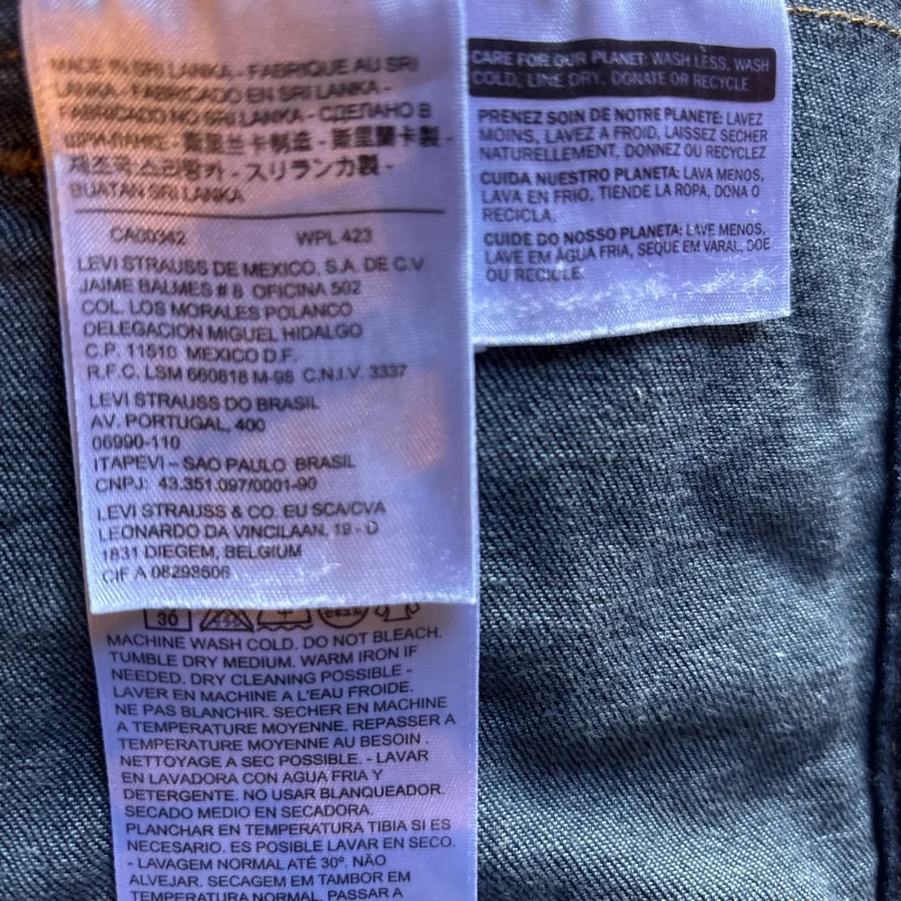 Levi's Dark Blue Jean Jacket - Size S - Picture 4 of 7